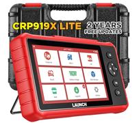 LAUNCH X431 CRP919X Lite Diagnostico OBD2, Strumento di Scansione Bidirezionale Scanner per Tutti i Sistemi, 32+ Servizi, Autenticazione FCA AutoAuth, AutoVIN, 2 Anni di Aggiornamenti Gratuiti