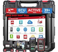 LAUNCH X431 IMMO Plus OBD2 Programmazione Chiave Diagnosi Auto italiano con X431 PROG3, Bidirezionale Diagnostica a Sistema Completo per Sistemi 39+ Reset Funzione, CANFD & DOIP, 2 Anni Aggiornamento