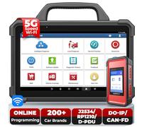 LAUNCH X431 PAD VII Elite OBD2 Diagnostica Scanner 2024 Top J2534 riprogrammazione, Mappa topologica intelligente, Auto diagnosi bidirezionale, codifica ECU, 60+ servizio, Aggiornamento di 2 anni