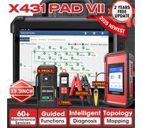 LAUNCH X431 PAD VII Elite PAD7 Lettori di codici + X-PROG3 TSGUN BST360 VSP-600