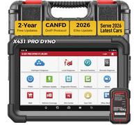 LAUNCH X431 PRO Dyno OBD2 Diagnostic: 2025 New X431 Scanner with ECU Coding 38+ Services Bi-Directional Control OEM All System Diagnostic Scan Tool, AutoAuth for FCA SGW, 2 Years Update