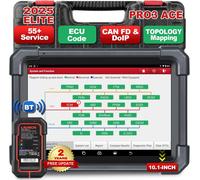 LAUNCH X431 PRO3 ACE Strumenti diagnostici per auto per codifica ECU online Mappa topologica CANFD DoIP SGW ADAS Funzione guida di calibrazione