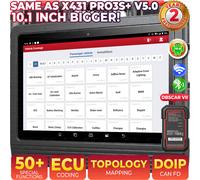 LAUNCH X431 PRO3S+ V+ V5.0 Strumento Diagnostica Auto OBD Tutti Sistemi 10,1''