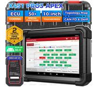 LAUNCH X431 PRO3S+ V5.0 APEX Strumento Diagnostica OBD Tutti Sistemi Test Attivo
