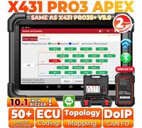 LAUNCH X431 PRO3S+ V5.0 APEX Strumento Diagnostica OBD Tutti Sistemi Test Attivo