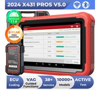 LAUNCH X431 Pros V+ V5.0 PRO5 Strumento Diagnostica OBD Codifica ECU Test Attivo
