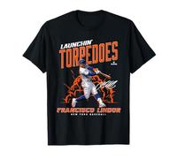 Launchin' Torpedoes Francisco Lindor New York Baseball MLBPA Maglietta