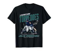 Launchin' Torpedoes Julio Rodriguez Seattle Baseball MLBPA Maglietta