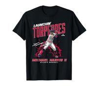 Launchin' Torpedoes Michael Harris II Atlanta Baseball MLBPA Maglietta