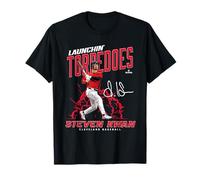 Launchin' Torpedoes Steven Kwan Cleveland Baseball MLBPA Maglietta