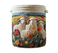 Laundry Basket - Bohemia Soft Foldable Fabric Organizer, Large Dirty Clothes Hamper with Reinforced Carry Handles for Bedroom, Kids Rooms, Bathroom and Living Room