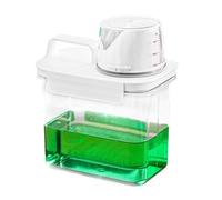 Laundry Detergente per dispenser, Scent Booster Container & Detergent Bottle with Measuring Cup, Stylish Organizer for Laundry Room, Storage for Rice, Cereals, Beans, Kitchen Pantry, Home