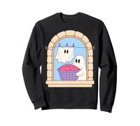 Laundry Ghost Folding Clothes Cute Halloween Chore Funny Felpa