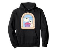 Laundry Ghost Folding Clothes Cute Halloween Chore Funny Felpa con Cappuccio