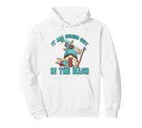 Laundry GNOME Graphic for Women It all Comes out in The Wash Felpa con Cappuccio