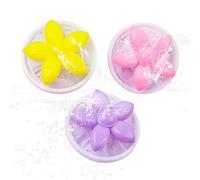 Laundry hairCatcher - Petal Mesh Bag, Floating hairRemover | 3 pezzi PP Poliestere Build, design Reusable Captures Pet Cat Dog hairClothes Bedding Carpet Home Apartment Fabric Cleaning Tool