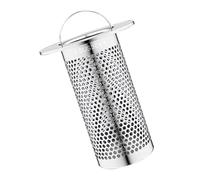 Laundry Sink Drain Strainer, Stainless Steel Rustproof Mesh Drain Catcher With Handle, Fine Filter Basket Insert for Utility Sinks Hair Trap, Kitchen Debris, Bathroom Tub Drains, Easy Cleaning Use