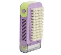 Laundry Soap Box - Bar Soap Holder with Roller and Cleaning Brush | Portable Soaps Container for Clothes Washing | Travel Camping RV Dorm Bathroom Household Laundry Essentials