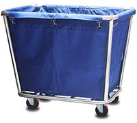Laundry Sorter Laundry Basket Yxx- Rolling Hotel Service Trolley for Laundry Room, Laundry Hamper Sorter Utility Cart with Wheels & Bag, Sta