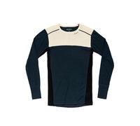 Maglietta funzionale da uomo Devold Lauparen Merino 190 Shirt Man Taglia: M / Colore: nero/bianco