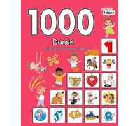 Laura Andersen 1000 Dansk Illustreret Ordbog for Børn (Sort-Hvid Udg (Tascabile)