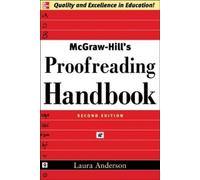 Laura Anderson McGraw-Hill's Proofreading Handbook (Tascabile)