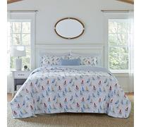 Laura Ashley Ahoy - Set trapunta King, colore: Blu