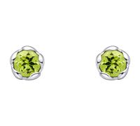 Laura Ashley E6611G Petalo Set Semi-Preziose Bottone Orecchini Argento Sterling