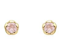 Laura Ashley E6613P Petalo Set Semi-Preziose Bottone Orecchini Argento Sterling