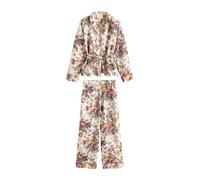 LAURA ASHLEY Pigiama crema / blu / giallo / verde Donna LAURA ASHLEY 6XL