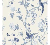 Laura Ashley Summer Palace Royal Blue Carta da parati