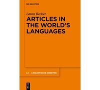 Laura Becker Articles in the World’s Languages (Copertina rigida)