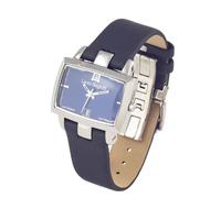 Laura Biagiotti Black Leather Bracelet Watch