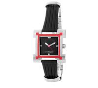Laura Biagiotti Black Leather Lining Dress Watch