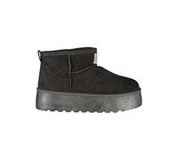 Laura Biagiotti Black Polyester Women Boot - EU39/US9