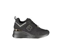 Laura Biagiotti Black Polyester Women Sneaker - EU39/US9