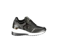Laura Biagiotti Black Polyurethane Women Sneaker - EU38/US8