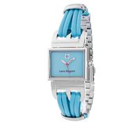 Laura Biagiotti Blue Leather Lining Dress Watch