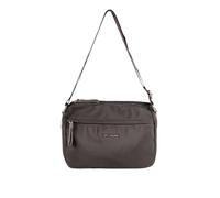 Laura Biagiotti Borsa a Tracolla da Donna, Tessuto Impermeabile, con Tasca Frontale, Linea Lorde, Art.LB25W-101-11 Dimensioni 26x21x10 cm (TESTA MORO)