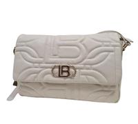Laura Biagiotti Borsa Donna a Tracolla Linea Dillion, Ecopelle Trapuntata con Logo LB, Dimensioni 29x16x9 cm, Accessori Colore Oro Art. LB25S-254-3 (PANNA BEIGE)