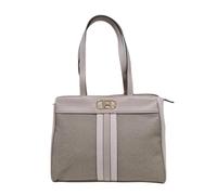 Laura Biagiotti Borsa Donna in Ecopelle, Linea Tabitha 112-1, 2 Manici, Apertura con Zip, Divisorio e Tasche Interne (CIPRIA ROSA)