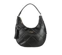 Laura Biagiotti Borsa Donna Linea Jalene, Ecopelle con Trama a Rombi, Dimensioni 33x32x12 cm, con Tracolla Regolabile, Tasche Interne, Piedini in Metallo ART. LB25W-120-3 (NERO)