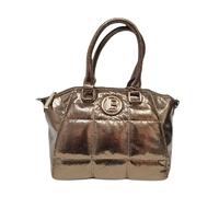 Laura Biagiotti Borsa Donna Linea Mirage, Bauletto Due Manici, Tracolla Regolabile Rimovibile, Ecopelle Trapuntata, Dimensioni 26 x 14 x 21 cm ART. LB22W-114-2 (BRONZO)