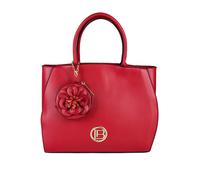Laura Biagiotti Borsa donna tote in ecopelle con portamonete a fiore - rosso