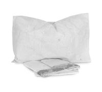 Laura Biagiotti - Completo letto Lenzuola Matrimoniale Maxi in Percalle di Cotone, Lenzuola Matrimoniali Due Piazze Con Sotto e Federe Maggiofiore Grigio