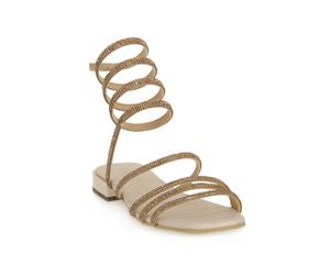 LAURA BIAGIOTTI LINEN BEIGE sandali Donna 38