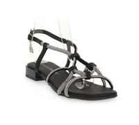 LAURA BIAGIOTTI LINEN BLACK sandali Donna 36