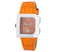 Laura Biagiotti Orange Leather Bracelet Watch