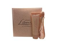 Laura Biagiotti Piacevole EDT Spray 25ml Corpo Lozione 50ml Donna Fragranza Set