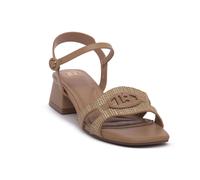 LAURA BIAGIOTTI RAFFIA BROWN scarpe Donna 38